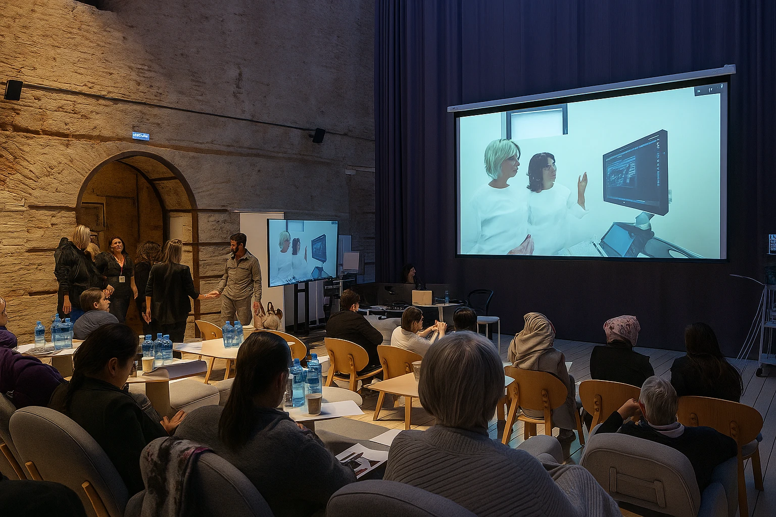 Комьюнити экспертов “Женщина в лучах ультразвуковой волны”. (г. Махачкала)